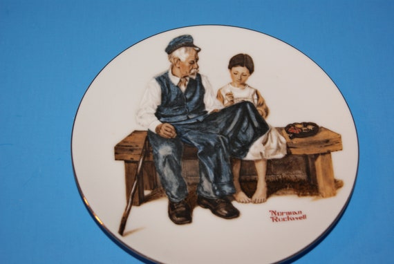 Vintage 1982 Norman Rockwell Museum 6 5 Inch Collectible Plate Etsy