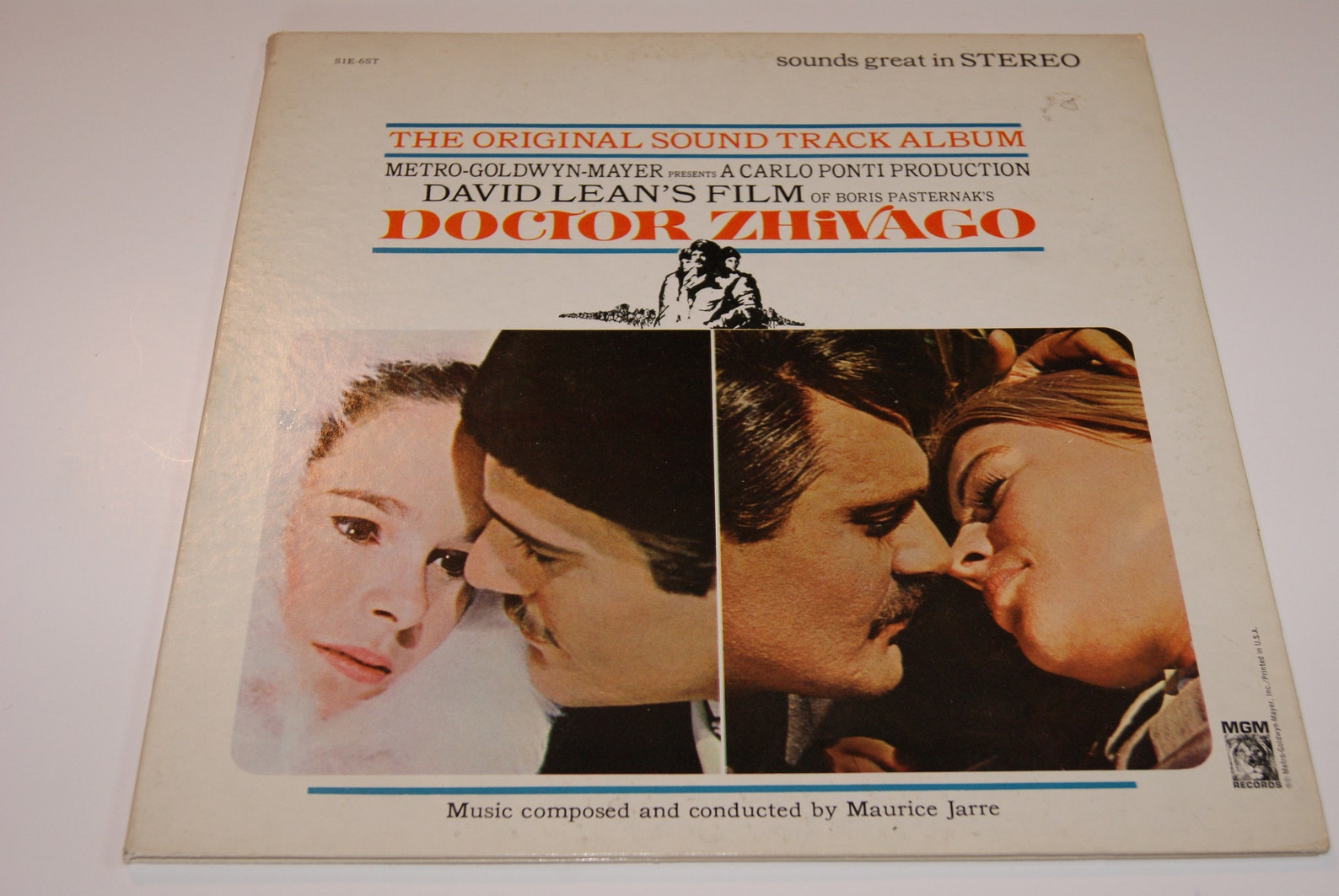 33 LP Vinyl Album Doctor Zhivago MGM Records The Original