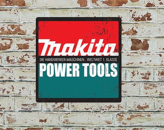 Patch Iron on For Makita Impact Driver Saw Construction Worker T shirt Cap Badge