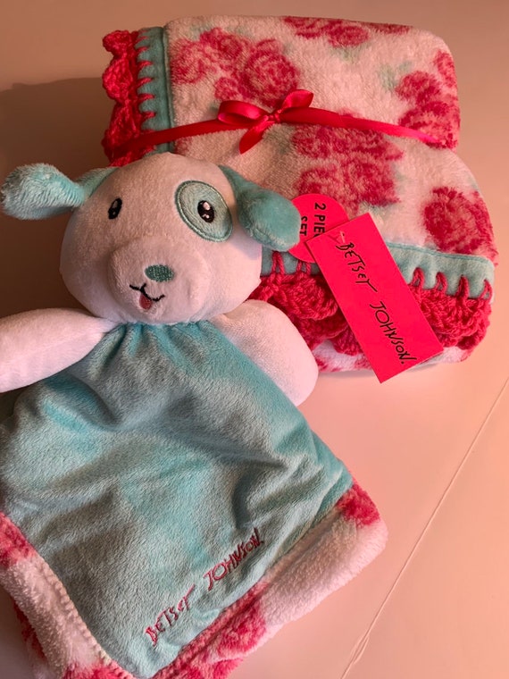 betsey johnson baby blanket
