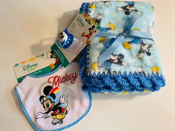 mickey mouse baby blanket