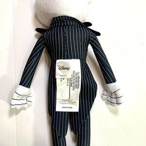 Conjunto de manta y peluche de ganchillo para bebé de Jack Skellington de Pesadilla antes de Navidad imagen 10