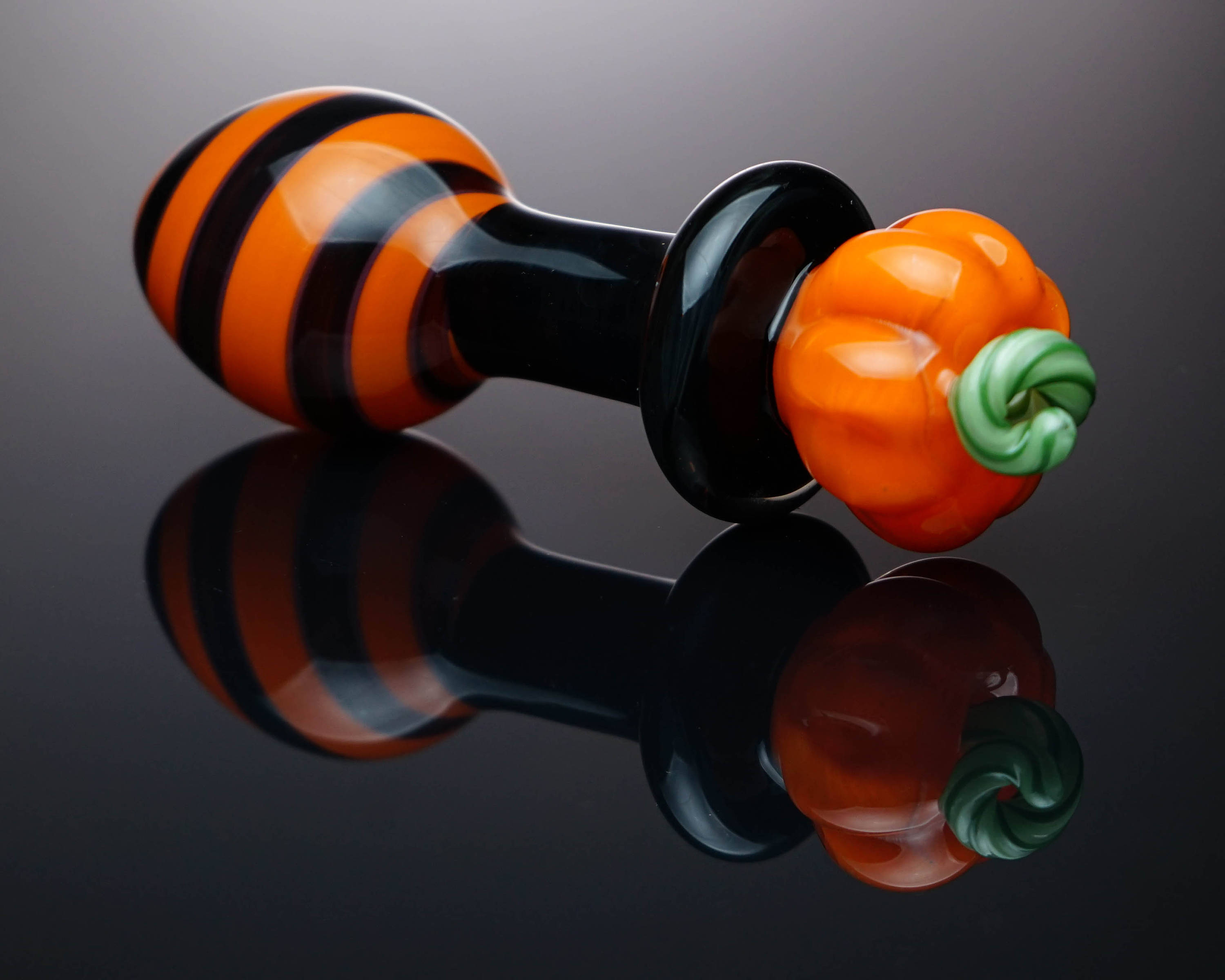 Pumpkin spice anal beads