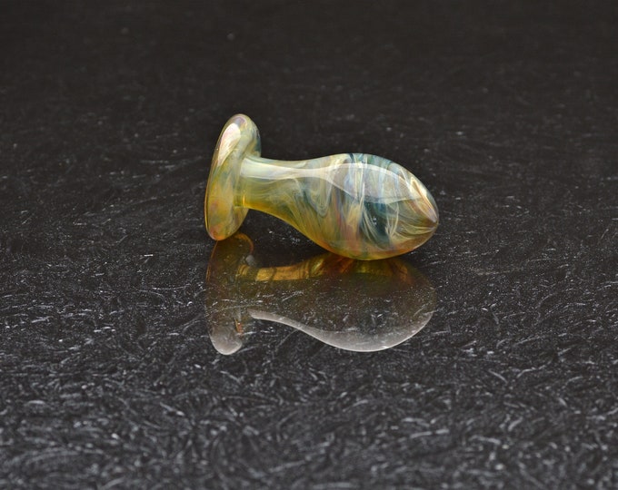 Glass Anal Plug - Medium - Geist - Butt Plug, Sex Toy Dialator Functional Erotic Art by Simply Elegant Glass