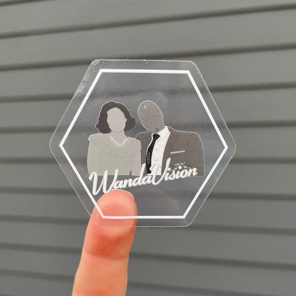 WandaVision 50's Hex Sticker