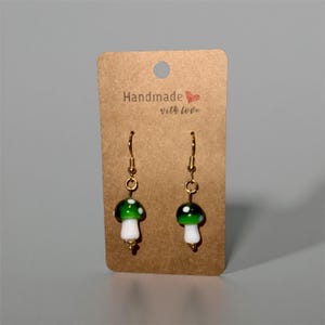 Mushroom Earrings