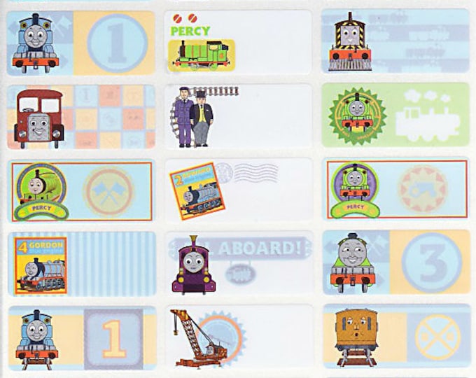 Thomas Numbers Sticky N.e.stickers Mouth, Eyes Brows, Number 1' Stickers SIZED TO FIT Little ...
