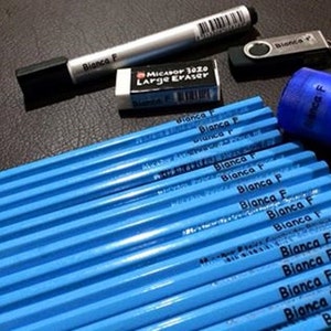 80/160 Etiquetas de nome personalizadas transparentes - Lápis 22*09 mm Etiquetas laváveis na máquina de lavar louça