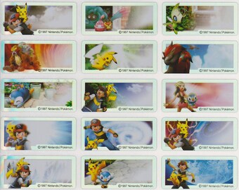ポケモン レーザー刻印入り名入れラベルステッカー 48枚入り/96枚