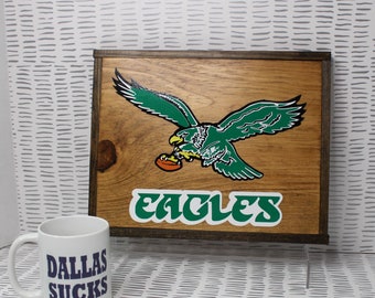 Eagles Wooden Plaque