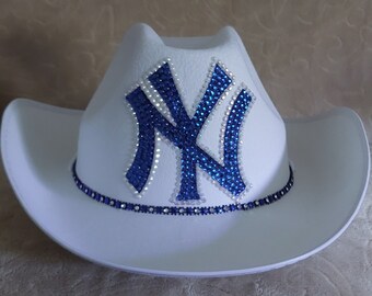 MLB-YANKEE'S Sparkle and Bling Cowboy Hat