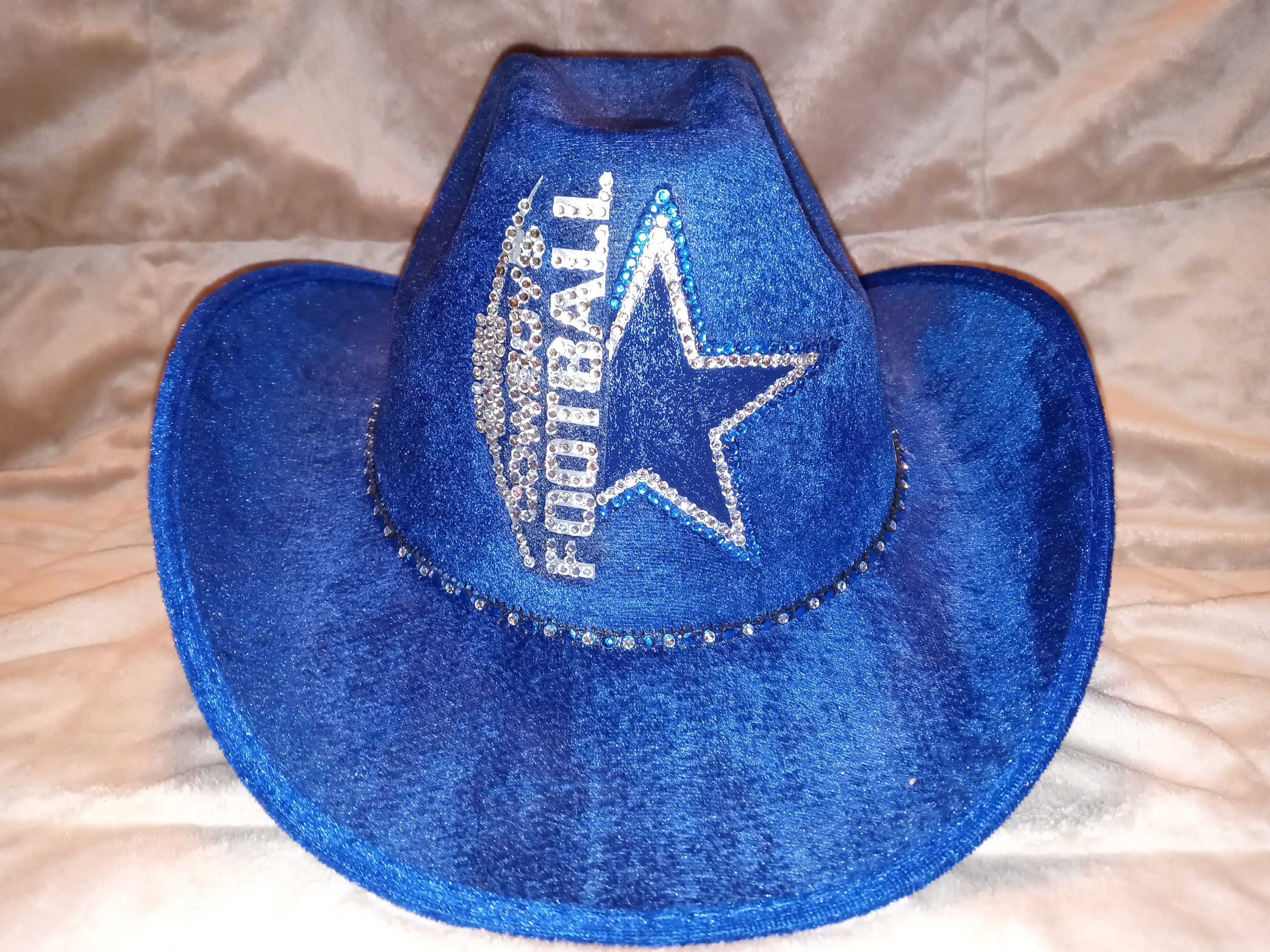 DALLAS COWBOYS Sparkle y Bling Cowboy Hat Etsy