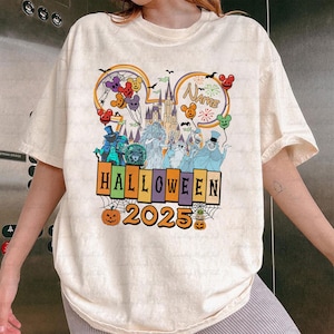 Haunted Mansion Personalized Halloween Castle Shirt, Madam Leota Hitchhiking Ghosts, Foolish Mortal, Halloween Matching Family Shirt, DTA009