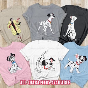 One Hundred and One Dalmatians Costumes, Disney 101 Dalmatians Shirt, Disney Cruella Shirt, Disney Dogaholic, Disneyland Dogs Shirt, NVA066