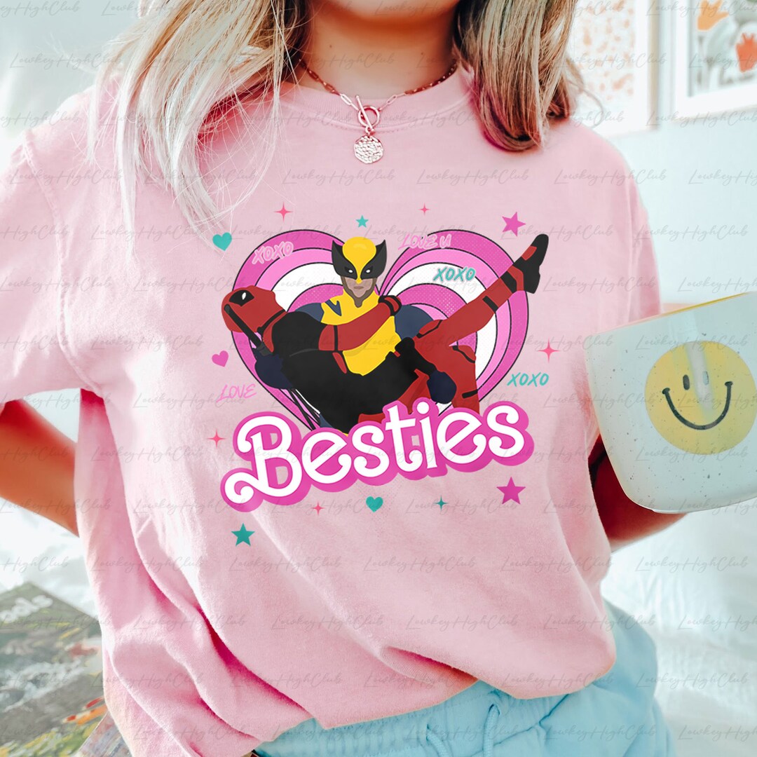 Besties Deadpool Wolverine Meme Shirt, Deadpool and Wolverine Shirt