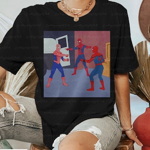 Multiverse Spiderman Meme Shirt, No Way Home Shirt, 3 Spidermans Shirt, Multiverse Madness, Parker 2001,Spiderman Shirt, Avengers Tee,MYA024