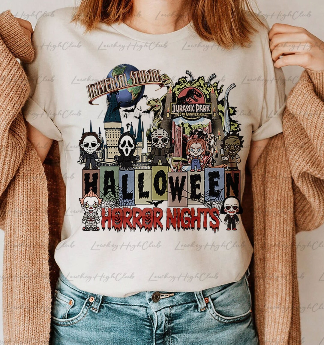 Halloween Horror Nights Shirt, Disney Horror Characters Shirt, Disney