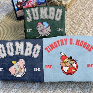 Dumbo Elephant 1941 Characters Shirt, Retro Style Flying Dumbo Shirt, Disney Dumbo Squad Shirt, Animal Kingdom, Disneyland Cartoon 90s Shirt