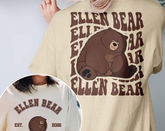 Hoppers Ellen Bear 2 Sided Shirt, Disney Hoppers Character Shirt, Vintage Pixar Movie 2026 Shirt, Animal Kingdom Family Birthday Trip Shirt