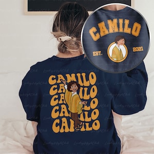 Encanto Camilo 2 Sided Sweatshirt, Mirabel Family Shirt, Camilo Madrigal Tee, Madrigal Groups Family Outfit, Encanto Birthday Squad, MYA340