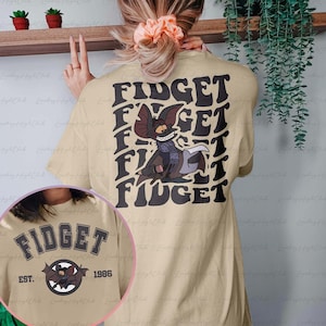 Fidget Bat Disney 2 Sided Shirt, Great Mouse Detective Fidget Shirt, Basil Of Baker Street Shirt, Disney Adventure Vacay Trip Outfit, NVA187