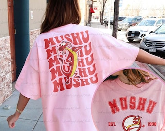 Disney Mushu Dragon 2 Sided Shirt, Mushu Disney Shirt, Princess Mulan Shirt, Magic Kingdom Outfits, Disneyland Family Vacation Shirt, NVA150