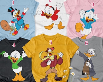 Ducktales Retro Characters Shirt, Ducktales Louie Huey Dewey Shirt, Disney Duck Squad Shirt, Ducktales Birthday Disneyland Trip Shirt,UPA181