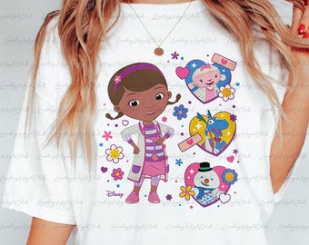 Mc Stuffins With Friends Shirt, Mc Stuffins Bestie Shirt, Doc Mc Stuffins Shirt, Disney Friend Hearts Shirt, WDW Love Shirt, MYG002