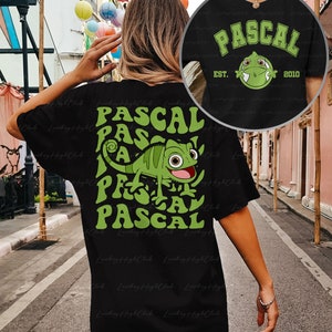 Disney Pascal Tangled 2 Sided Sweatshirt, Pascal Rapunzel Shirt, Disney Tangled Shirt, Lost Princess Tangled,Princess Sidekicks Squad,MYA187