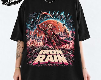 Iron Rain Darrow Shirt, Red Rising Book Merch, Hail Libertas Hail Reaper, Retro Fantasy Graphic Tee, Sci Fi Lover Gift