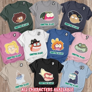 Customized Amphibia Movies Disney Shirt, Amphibia Costume, Anne Marcy Sasha Polly, Amphibia Characters Shirt, WDW Family 2025 Shirt, BYA463