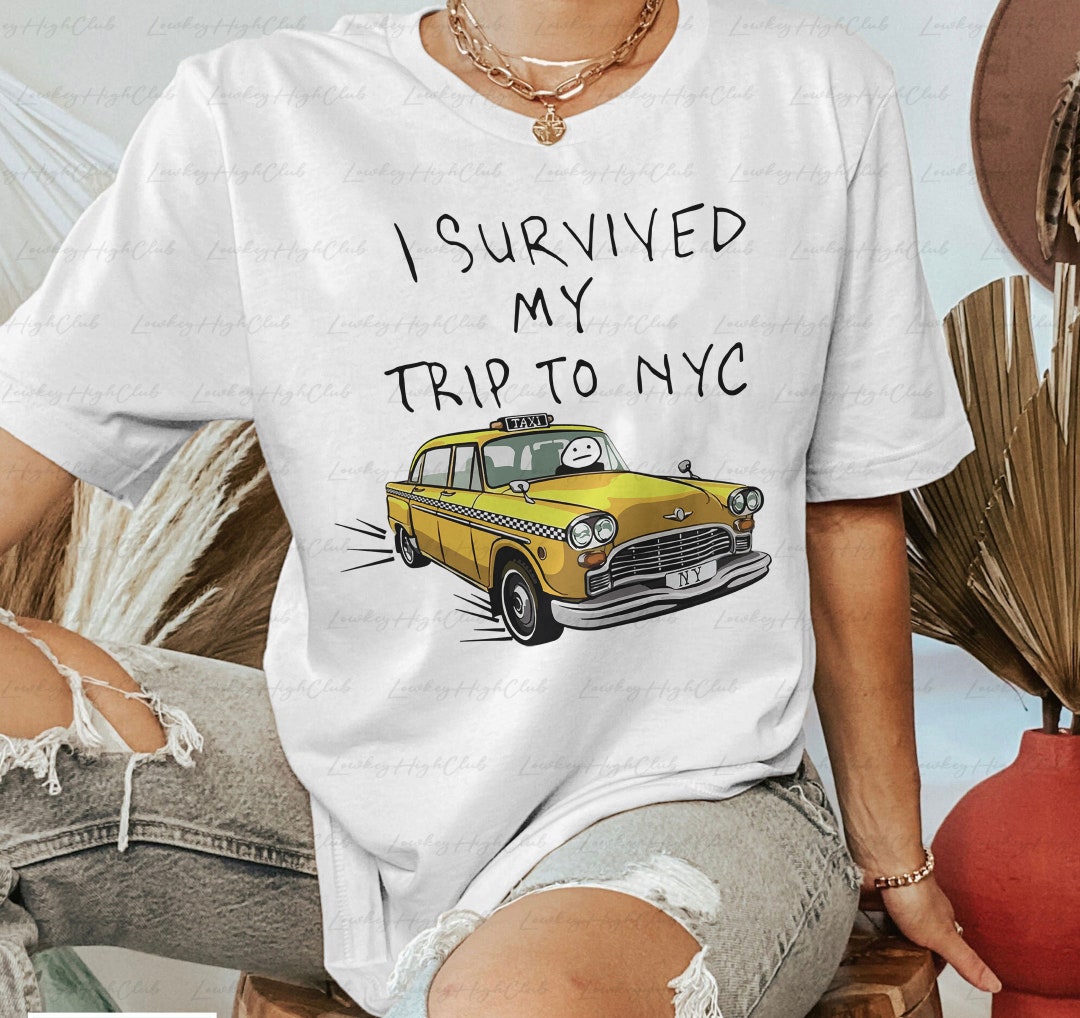 I Survived My Trip to NYC Shirt, Funny Spiderman Shirt, Peter Parker