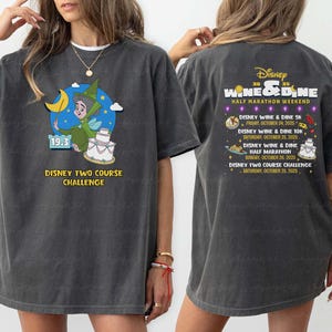 Merryweather Disney Dine & Wine 2 Sided Shirt, Aurora Godmother Marathon Challenge Shirt, RunDisney 2025 Shirt, Disney Runner Outfit, BYA662