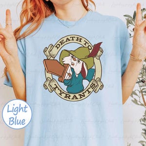 Vintage Death To Tyrants Skippy Rabbit Shirt, Disney Skippy Robin Hood Shirt, WDW Skippy Bunny Shirt, Magic Kingdom Friends Matching, THA263