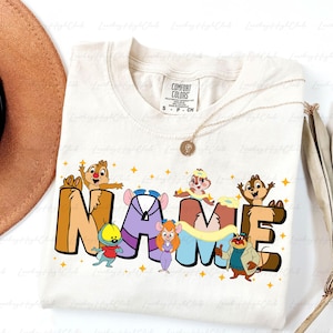 Custom Chip N Dale Rescue Rangers Shirt, Disney Chip And Dale Rangers Team Shirt, Chip & Dale Double Trouble Shirt, WDW Family Shirt, VTB331