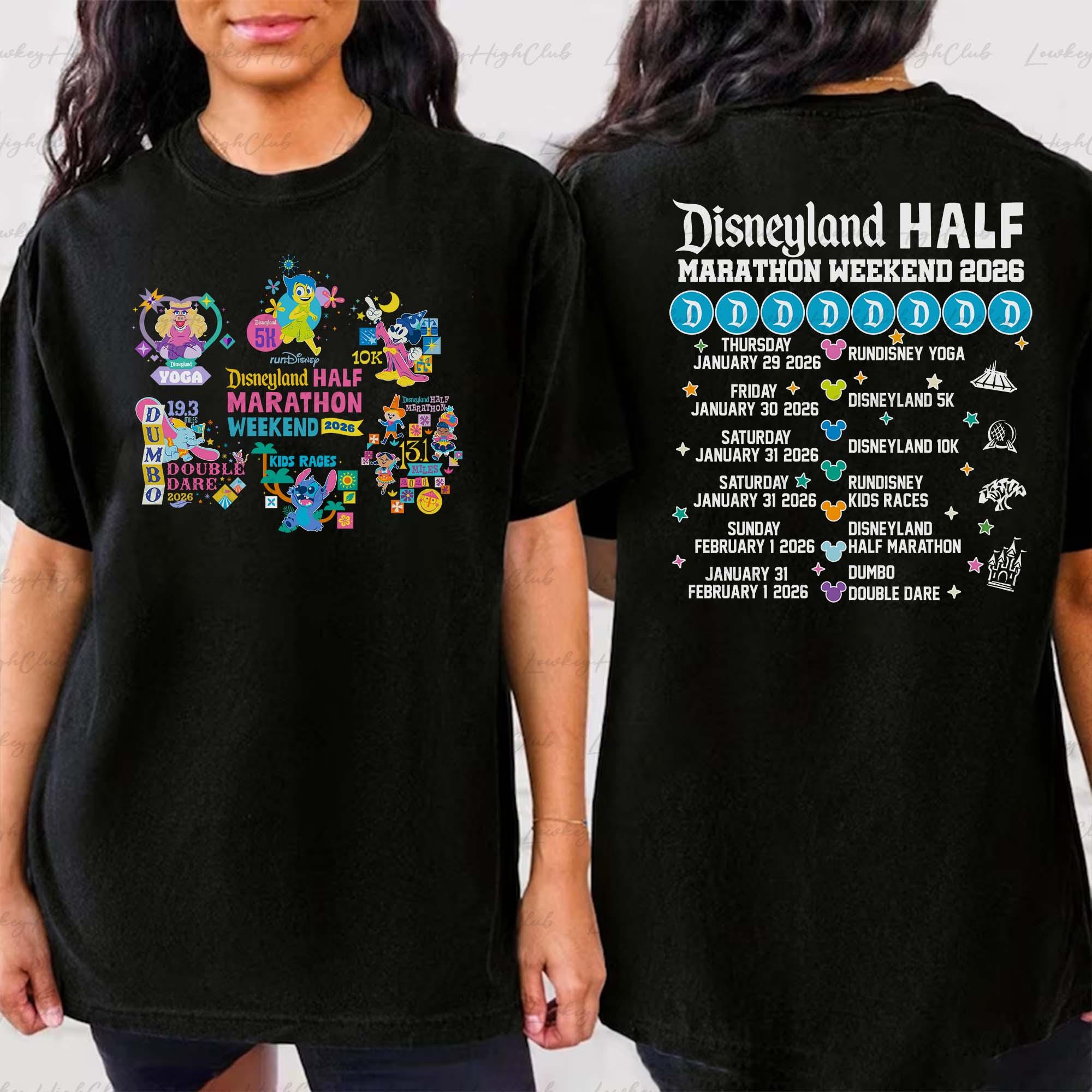 Run Disneyland Tanktop UK - Main Image