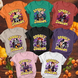 Pixar Toy Story Halloween Costume, Disney Spooky Season Toy Story Shirt, Woody Buzz Lightyear Jessie, Epcot Halloween Castle Shirt, VTB138