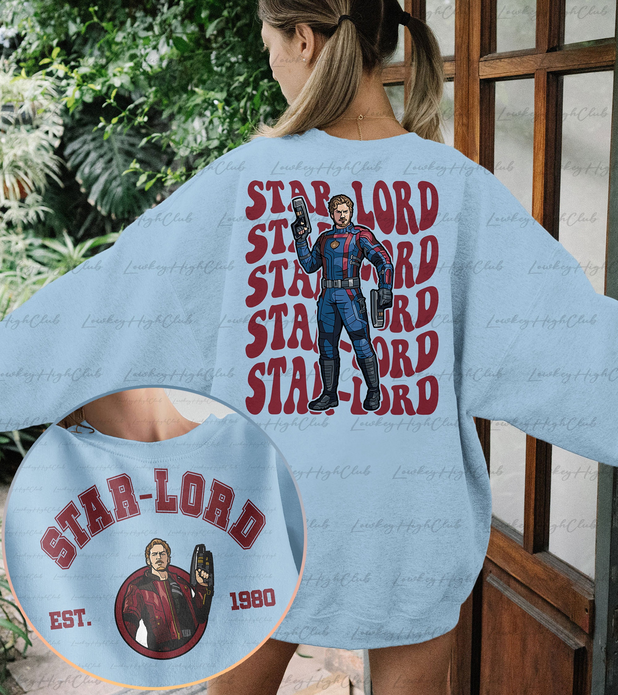 Camiseta Star-Lord Guardians Of The Galaxy 2 - Estampado Gráfico Legendario, Manga Corta | Ropa De Superhéroe