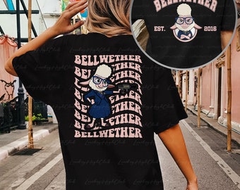 Bellwether Zootopia Disney 2 Sided Shirt, Zootopia Bellwether Shirt, Mayor Dawn Bellwether, Disney Villains Matching Shirt, All-Over Running