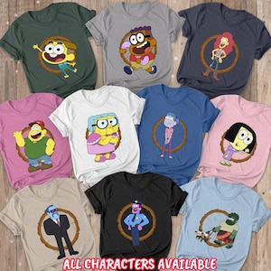 Big City Greens Birthday Group Shirt, City Greens Cartoon Birthday Shirt, Disney Channel Shirt, Disneyland Family Vacation 2025 Shirt,BYA606