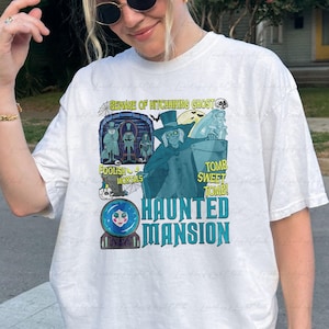 Haunted Mansion Hitchhiking Ghosts Shirt, Foolish Mortals Halloween Group Shirt, Haunted Mansion Costume, Disneyland Family Matching, UPA431