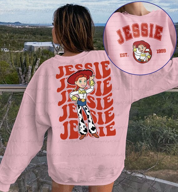 Jessie Cowgirl Disney 2 Sided Sweatshirt, Jessie Disney Shirt, Toy