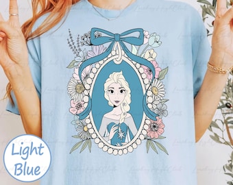 Frozen Elsa Princess Coquette Shirt, Let It Go Elsa Magic Castle Shirt, Anna Olaf Kristoff Hans, Disney Mothers Day Family Shirt, NVA365