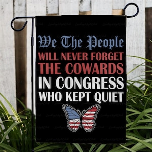 Together We Will Never Forget Flag, Lgbt Equality Abolish Ice Flag, Taco Trump Always Chickens Out Flag, Anti Maga Rally Yard Sign, MYJ051