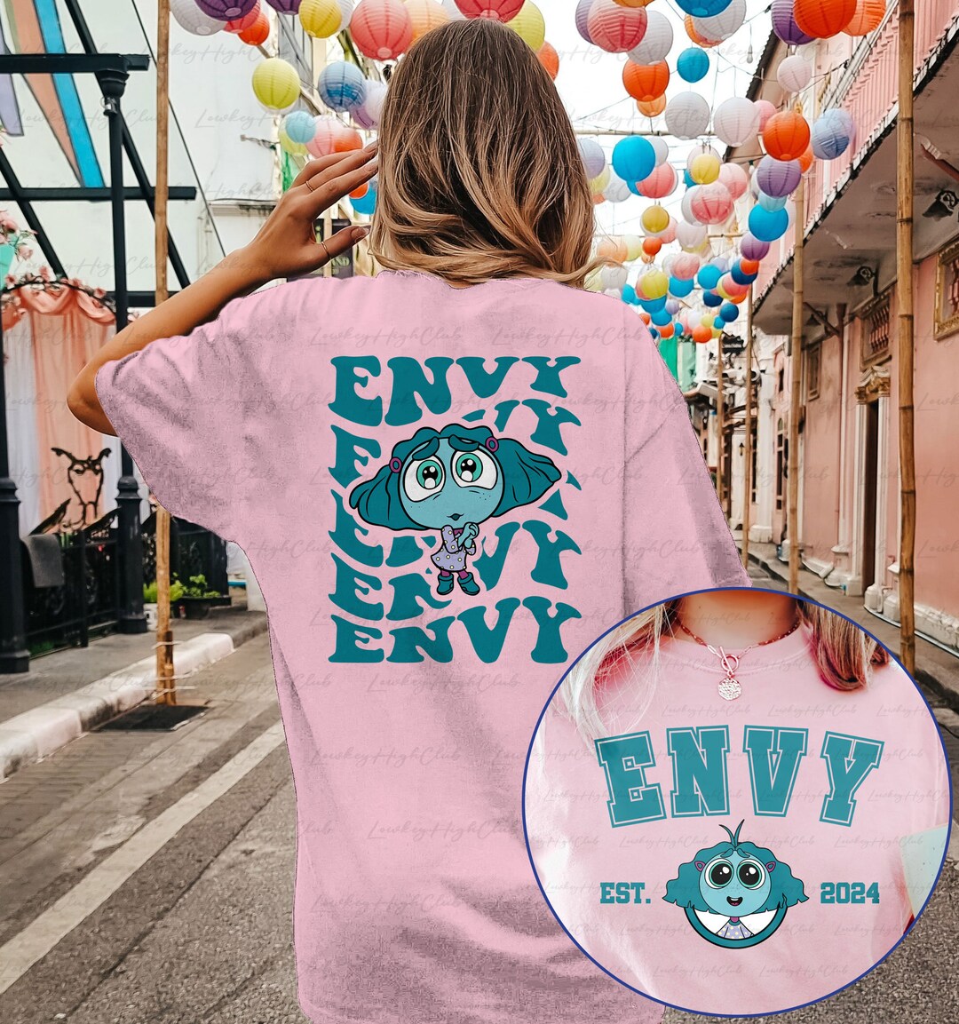 ☆US Disney Store☆男女兼用 Inside Out2 ブルーフィー Tシャツ Envy T-Shirt for Adults – Inside Out 2 | Disney Store