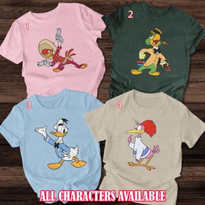 The 3 Caballeros Disney Costumes, Three Caballeros Shirt, Disney Donald Ducks Shirt, Animal Kingdom, Disney Cartoon Vacation Shirt, NVA064