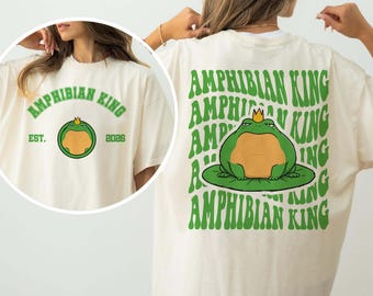 WDW Amphibian King 2 Sided Shirt, Hoppers Lazy Beaver Loaf Shirt, Disney Animal Council Team Shirt, Disneyland Hoppers Family Party Shirt