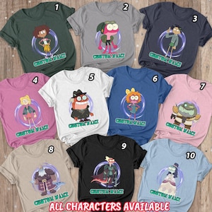 Amphibia Custom Disney Birthday Shirt, Disney Movies Amphibia Shirt, Anne Marcy Sasha Polly, Disneyland Amphibia Birthday 2025 Shirt, BYA496