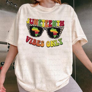 Africa Map Juneteenth Vibes Only Shirt, Celebrate Juneteenth Shirt, Black History Shirt, Black Lives Matter, Melanin Black Girl Shirt,VTA752