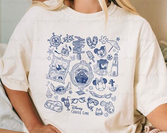 Mickey And Friends Cruise Shirt, Disney Cruise Line Sweatshirt, Family Matching Cruise Trip Shirt, Disney Nautical Vacation Shirt, THA411_1